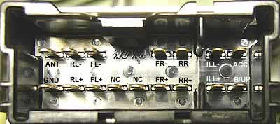 Car stereo wire connectors Car stereo wire connectors